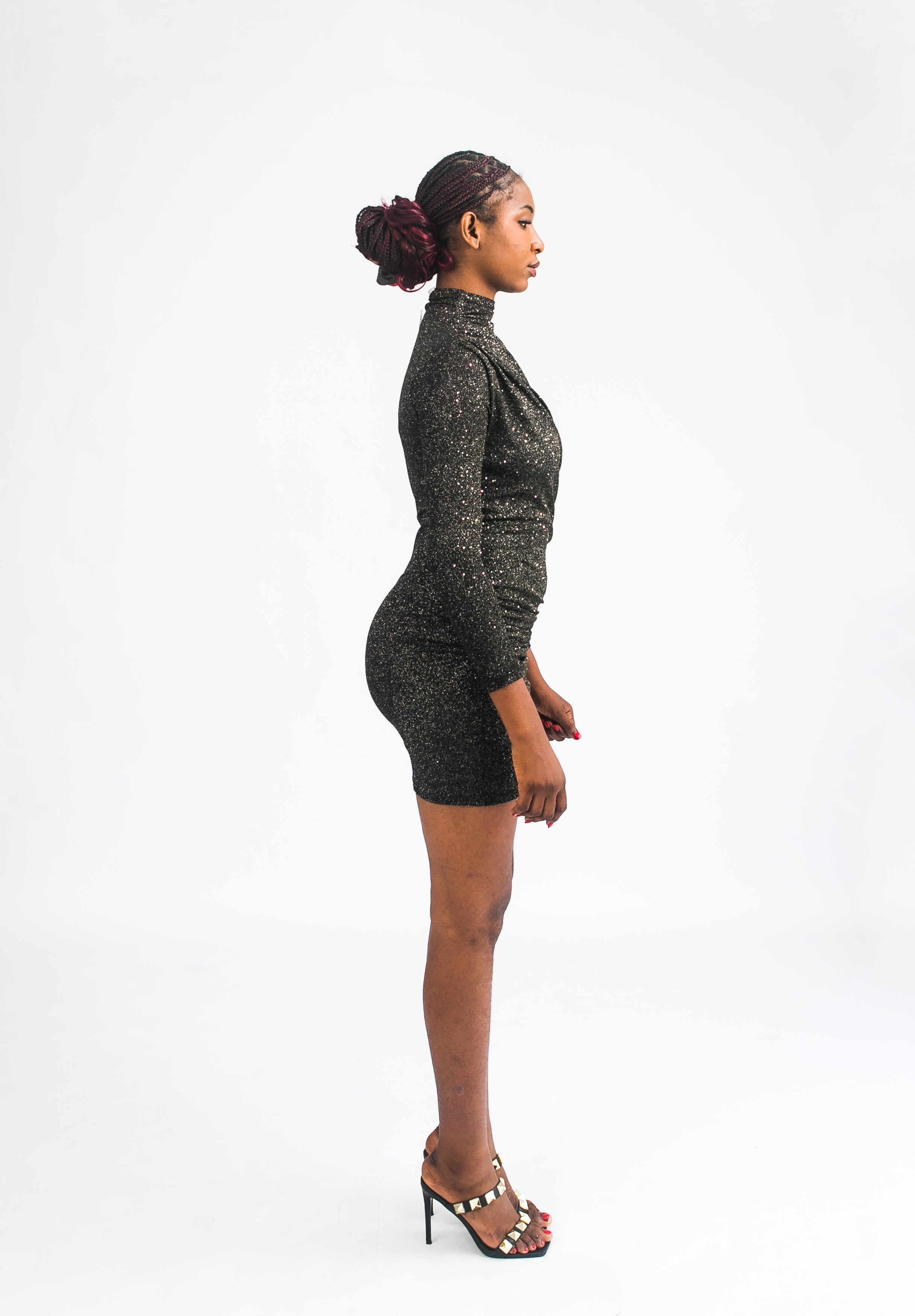 Women MNG Shiny Dress 11222456 W-FW23