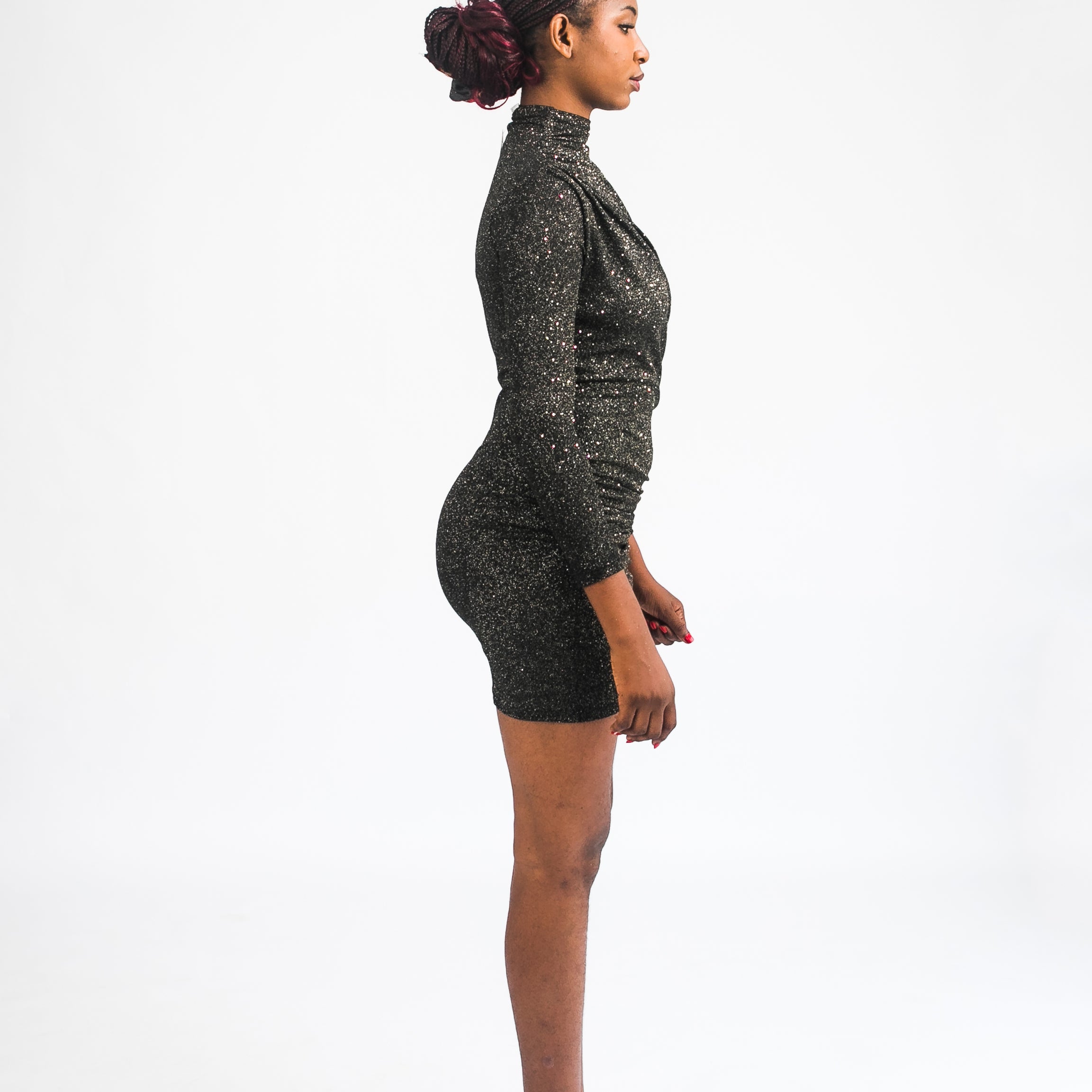 Women MNG Shiny Dress 11222456 W-FW23