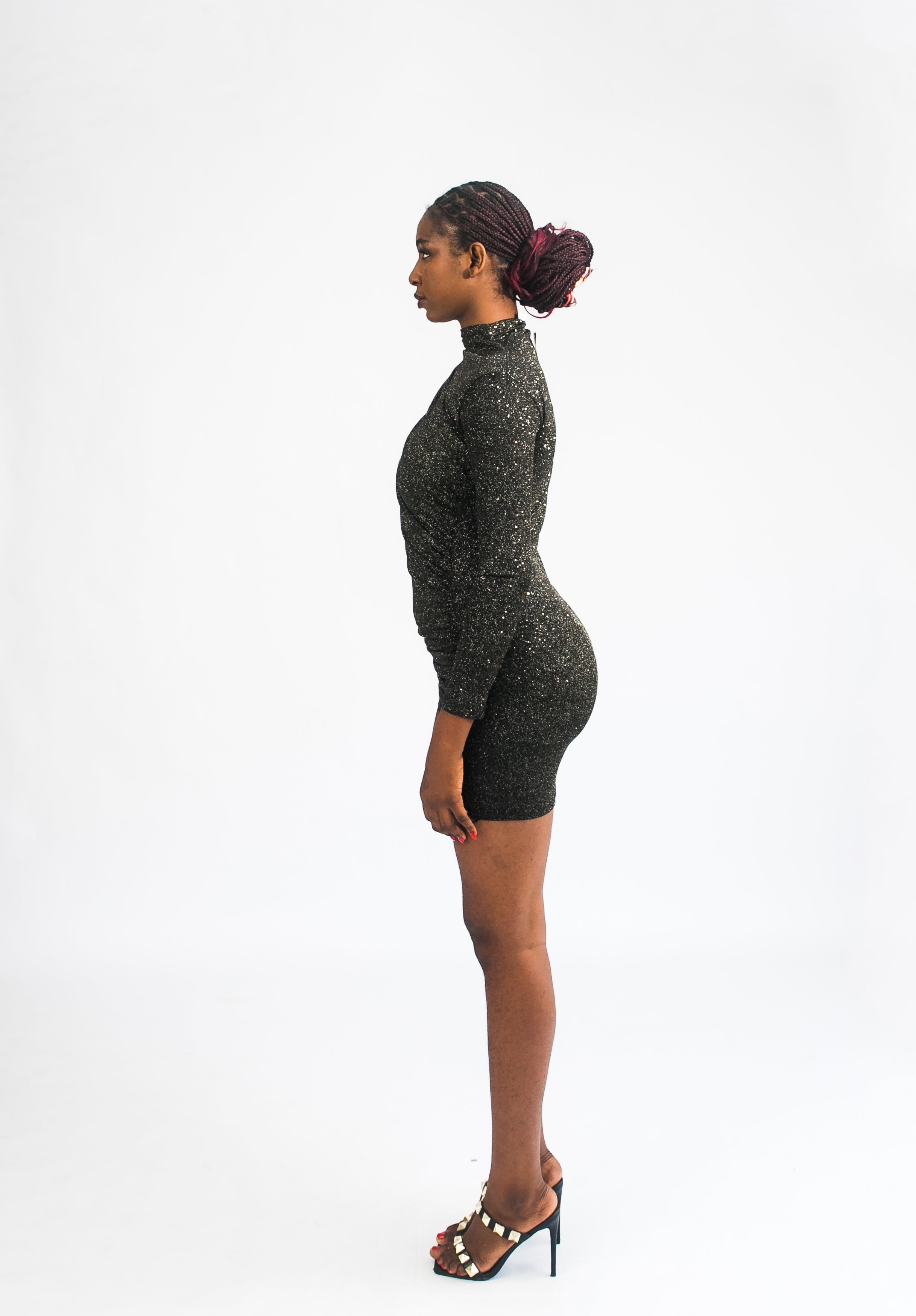 Women MNG Shiny Dress 11222456 W-FW23