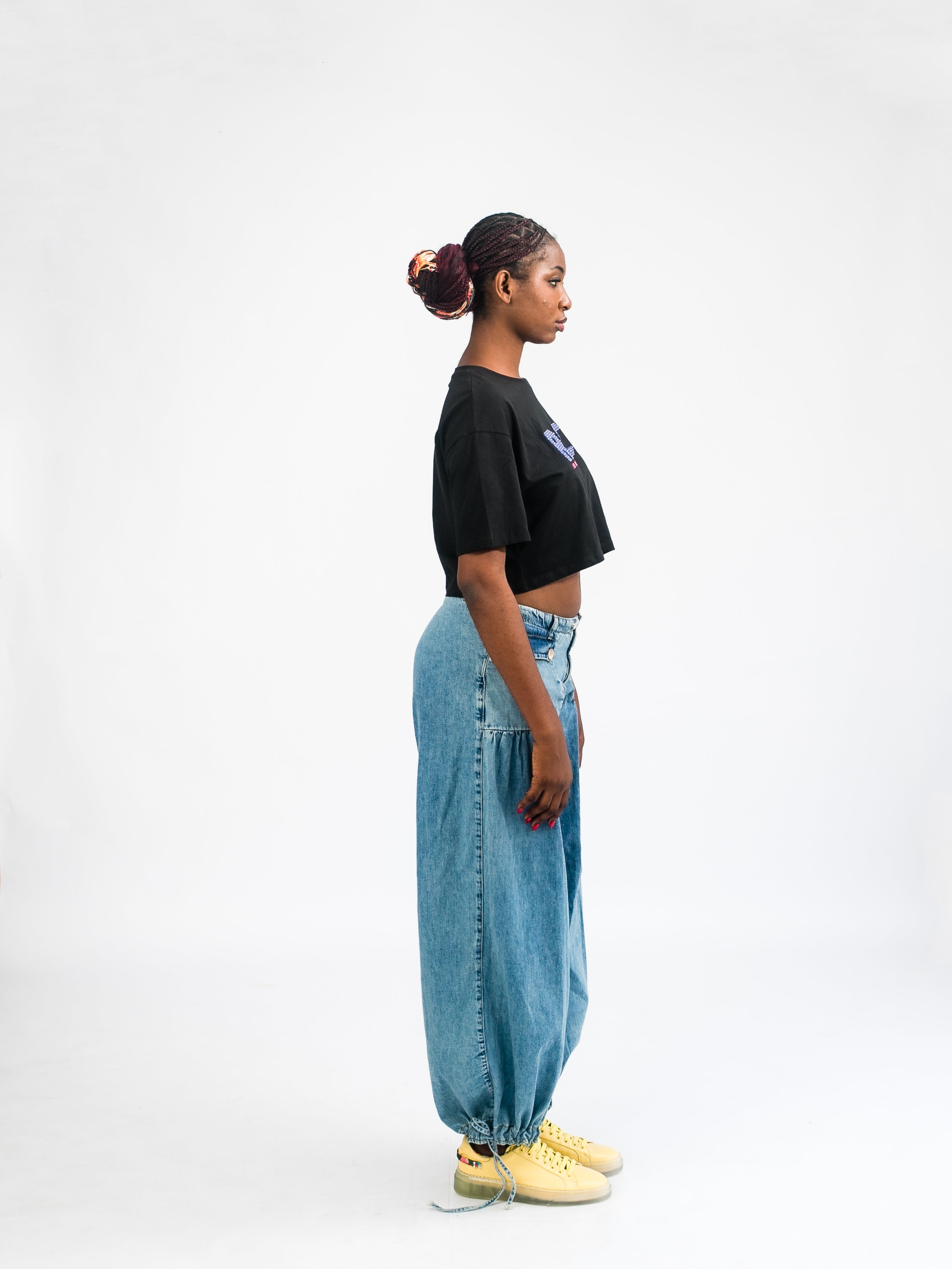 Women Black Rock Tshirt